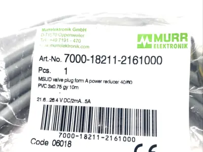 NEW MURR ELEKTRONIK 7000-18211-2161000