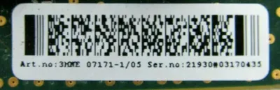 USED ABB 3HNE07171-1/05 CIRCUIT BOARD 3HNE02784-1 3HNE07171105