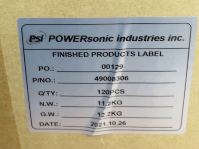 New | in-Stock POWERSONIC _UNKNOWN_ Cable & Wire Texas US | OCO Industrial #1602938