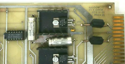 USED RAYCON 300790 A-44 MICRO I/O PC BOARD