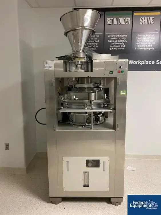 Used Elizabeth-HATA Elizabeth Hata Tablet Press, Model HT-AP38-MSU-IE, 38 Station Tablet Presses Ohio US | Federal Equipment Company #126715