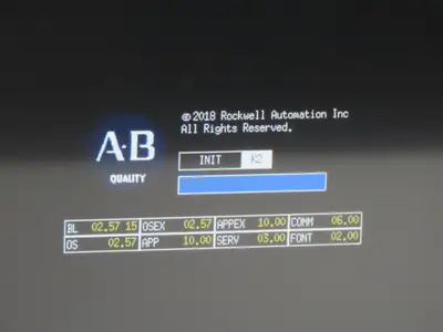 Allen Bradley 2711P-B7C4D8 HMI PanelView Plus 700 Operator Interface 24VDC Ser A