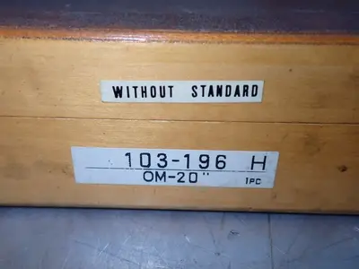 USED MITUTOYO 103196A