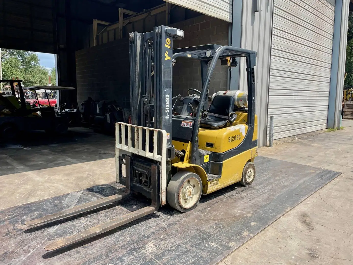 Used 2013 YALE GLC050VX Liquid Propane Forklifts Texas US | TB Forklifts #1274942