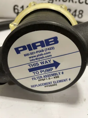 PIAB PPSF1.0-X50 Vacuum Filter Assembly