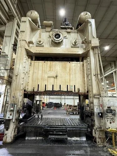 Used 1991 VERSON PRESS S4-1000-144-90T Straight Side Presses Michigan US | S & G Press and Machinery Sales #806179
