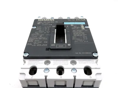 NEW SIEMENS HCX3B030 CIRCUIT BREAKER 30A 3P