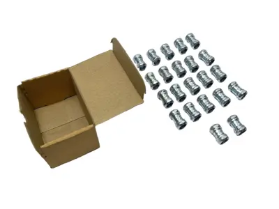 New | in-Stock ETP Compression EMT Coupling Steel Zinc Plated 1/2" LOT OF 22 Electrical Fittings Michigan US | Maverick Industrial Sales #1395725