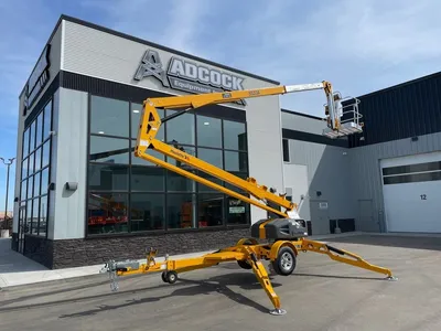 New | in-Stock 2026 HAULOTTE 5533A TOWABLE ARTICULATING BOOM LIFT Towable Boom Lifts Alberta CA | Adcock Equipment #1418119