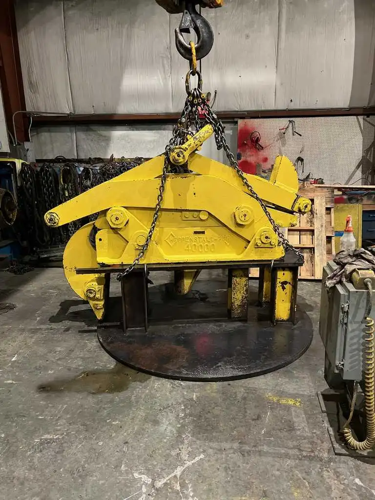 40,000# Heppenstall Horizontal Coil Tong
