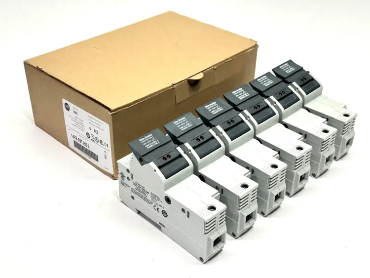 New | in-Stock Allen-Bradley Ser. B Fuse Holder 1-Pole 30A 600V BOX OF 6 Fuse Accessories Michigan US | Maverick Industrial Sales #1389288
