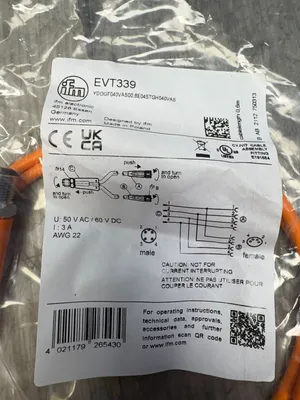 IFM EVT339 Electrical/PLC/Automation | ESS Industrial Equipment Sales (6)