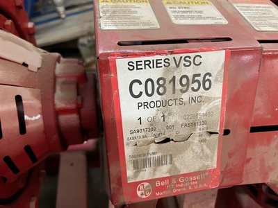 Bell & Gossett VSX - VSC 6x8x10.5A Pump , New Storeroom Spare