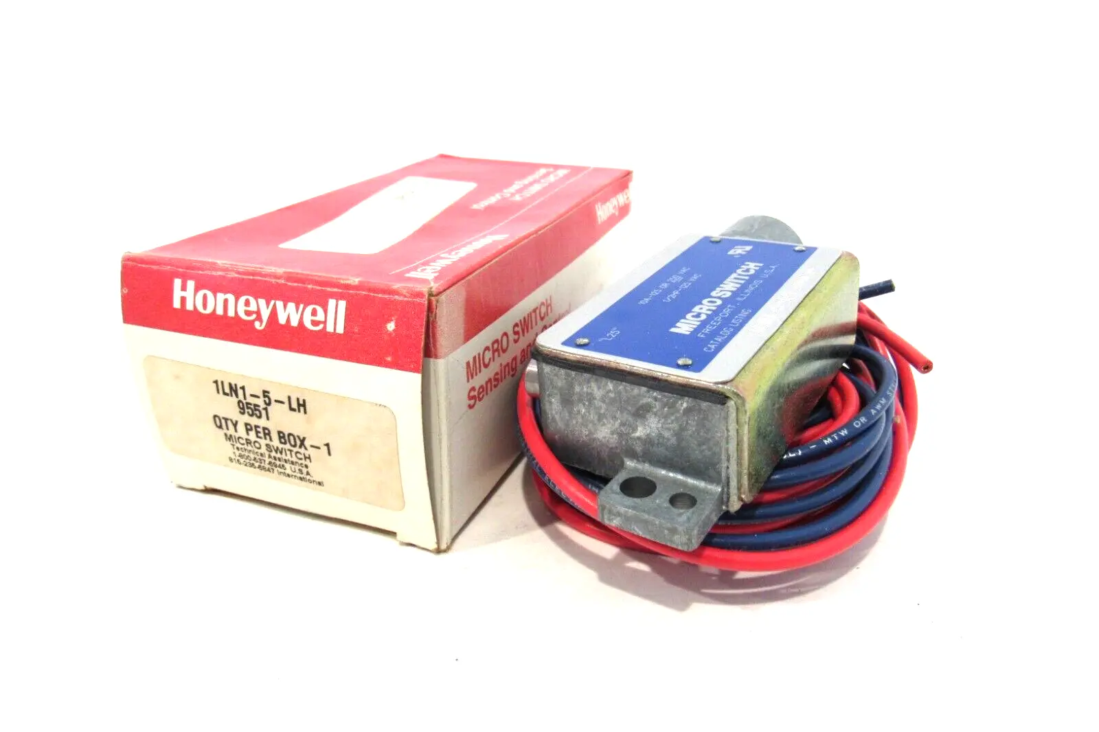 NEW HONEYWELL 1LN1-5-LH MICRO SWITCH 1LN15LH