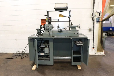 Used 1987 Hardinge DV59, 5C Collet, Compound & Tailstock, Vari-Speed Precision Lathes New Jersey US | Machinery Values #1253290