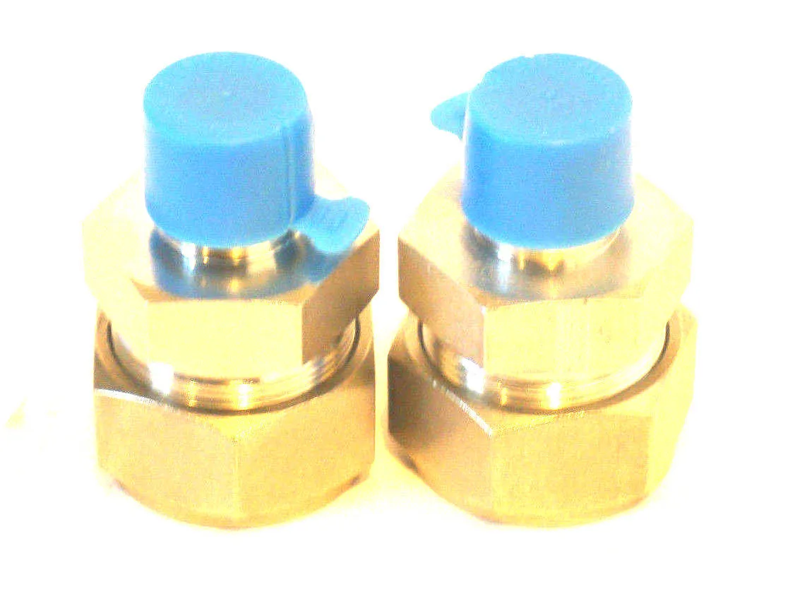 2 NEW PARKER 16MSC8N A-LOK CONNECTORS