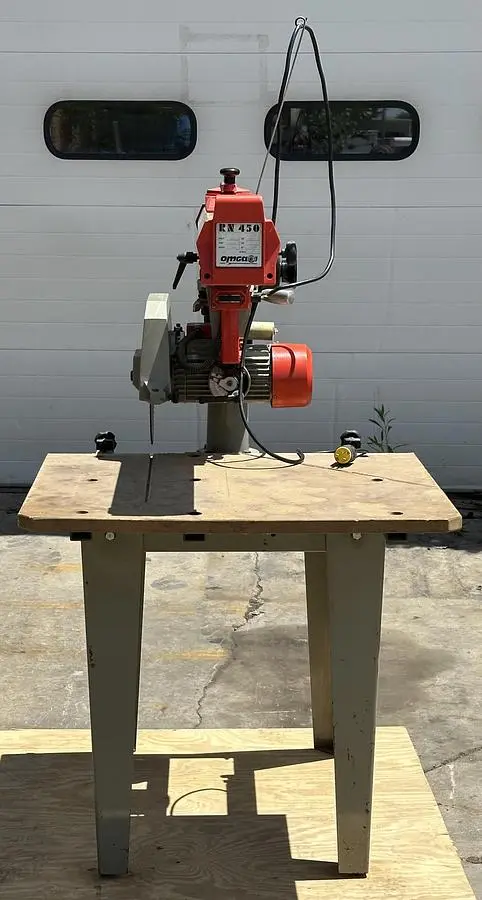 Used 1989 OMGA RN450 Woodworking Radial Arm Saws Illinois US | Pleasant Street Machinery #1263812