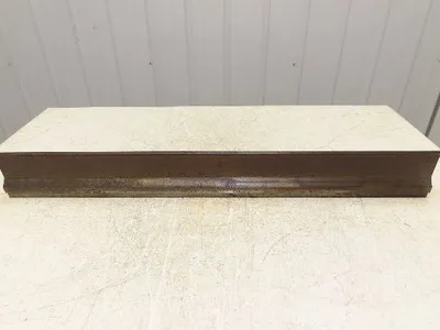 Press Brake Gooseneck Punch Die 35-3/8" Long 90° V 1/4" Finger 3-3/4" H