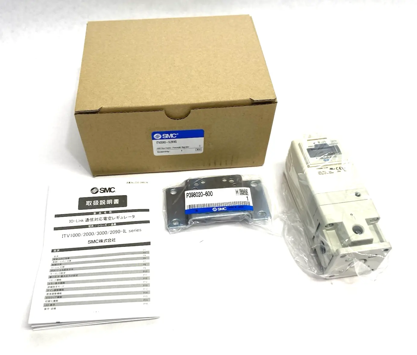 New | in-Stock SMC Electro-Pneumatic Regulator, Size 2000 Air Pressure Regulators Michigan US | Maverick Industrial Sales #1389754