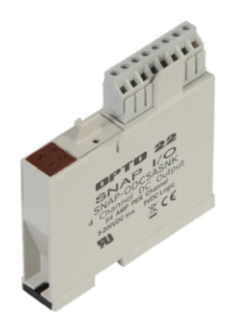 Opto 22 SNAP-ODC5ASNK SNAP 4Ch 5-200VDC Digital Discrete Output Module Load Sink [Refurbished]