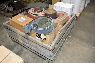 4" WIDE X 168" LONG 3M SANDING / GRINDING / POLISHING BELTS: YOBRO #24133