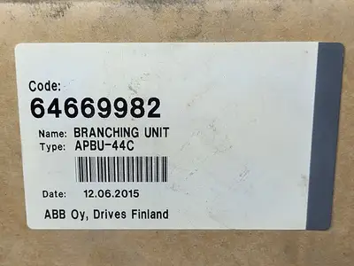NEW 2015 ABB APBU-44C