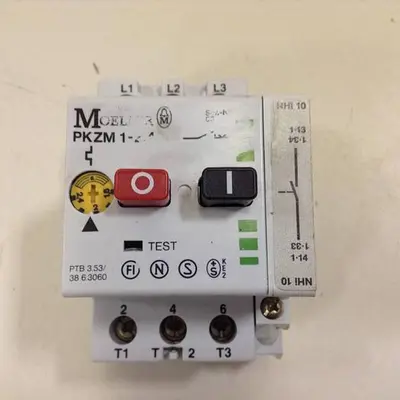 USED KLOCKNER MOELLER PKZM1-2,4
