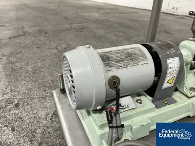 USED Aichi Aichi Liquid Feed Pump w/Hopper, S/S