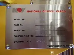Used NOV TDS-4S Drill Rigs SA | Oil The Woodlands Group #1501187