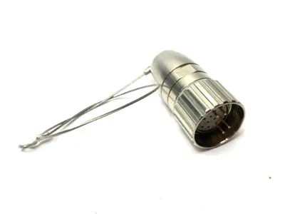 USED EUCHNER STECKVERBINDER 17POL RC-17P1N8A80CP STRAIGHT PLUG CONNECTOR RC17