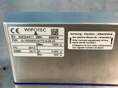 Used WIPOTEC SL1000/600MFS92934 Transducers Ohio US | HGR 24 #1280358