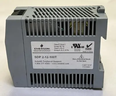 Used EMERSON SDP2-12-100T Miscellaneous Equipment (Electrical & Power) | Surplus Asset Holdings #1201999