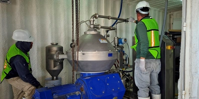 Alfa-Laval CLARA 200 hermetic clarifier module, 316SS.
