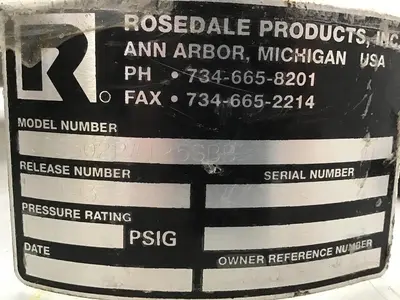 Used ROSEDALE LC08302P 125SBB Filters Michigan US | Ideal Machinery #1261450