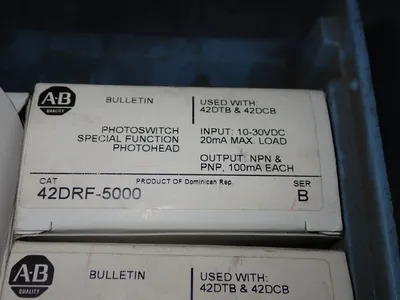 Used ALLEN BRADLEY 42DRF5000 Photoelectric Sensors Ohio US | HGR 24 #754661