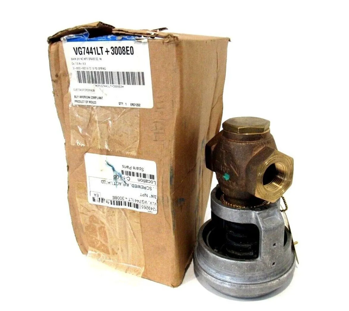 NEW JOHNSON CONTROLS VG7441LT-3008E0 CONTROL VALVE VG7441LT3008E0