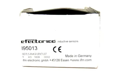 NEW IFM EFECTOR I9D35.5-ANKGV/ENTILST SENSOR I95013