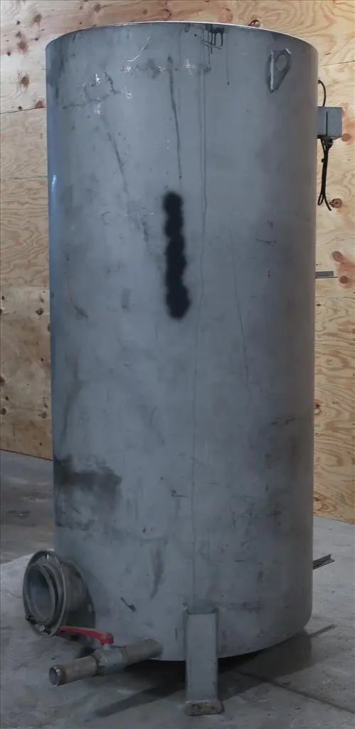 SPC8692  Tank 350 gallon vertical tank, Stainless Steel, flat