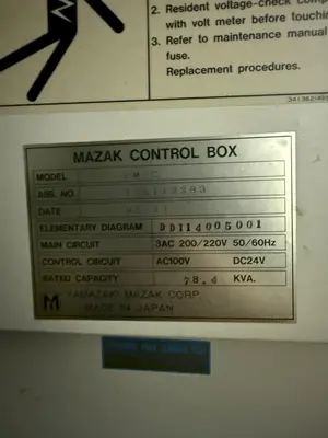 USED 1995 MAZAK PMNX-1600