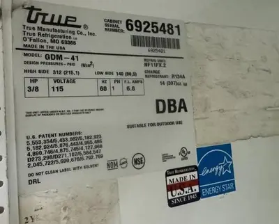 USED TRUE GDM-41