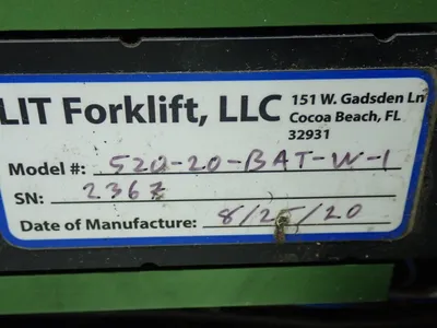 Used LIT FORKLIFT 52020BATW1 Forklift Attachments Ohio US | HGR 24 #805534