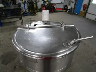 Legion Utensils Co. Half Jacketed 75 Gal. SS Kettle
