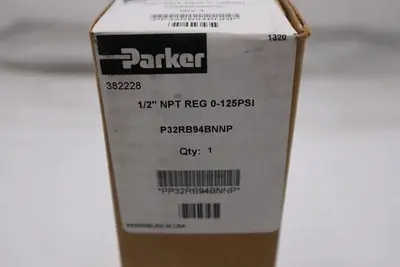 PARKER P32RB94BNNP  1/2” NPT 0-125PSI (BRAND NEW) STOCK H1011