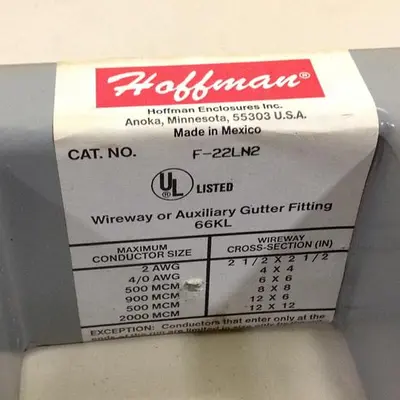 NEW HOFFMAN F-22LN2
