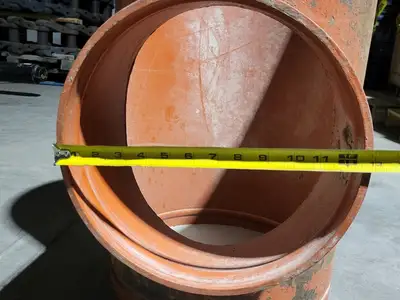 15"x15"x12" Grooved End Reducing Tee Fitting
