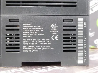 GE Fanuc IC200UEX624-A VersaMax Micro Analog Expansion Unit Used