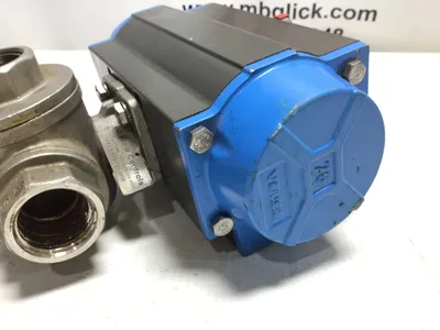Valbia SR 75 Ball Valve With Pneumatic Actuator P.max 8 bar Set 05