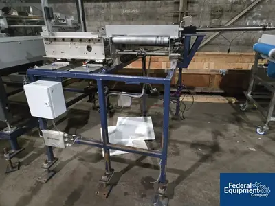 Unknown 48" W 2-Tier Powered Roller Conveyor