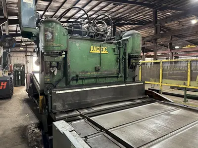 6' X 3/4" PACIFIC HYDRAULIC PLATE SHEAR: STOCK #23760