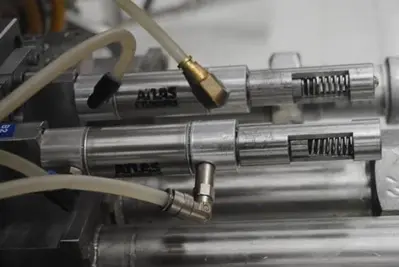 Arenco model AM2000 Hot Air Tube Filler and Sealer
